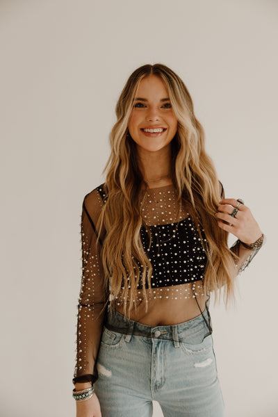 Luxe Pearl Top