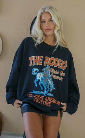 The Rodeo Goes On Forever Crewneck
