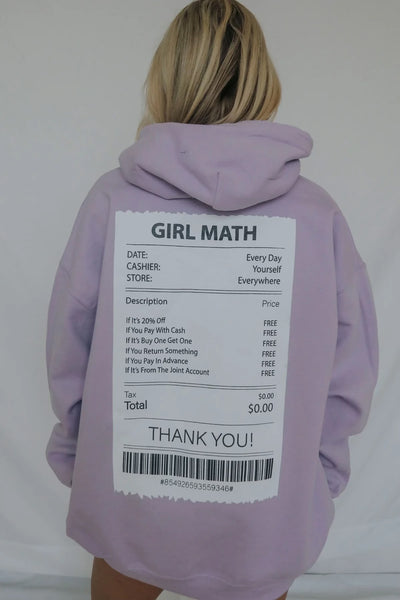 F+S Girl Math Hoodie