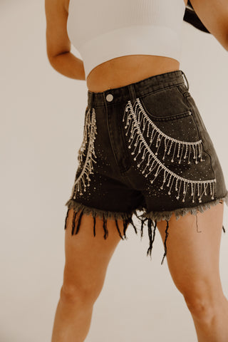 Double Down Bling Shorts